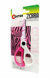 Nożyczki Zebra W-070 blister NOSTER