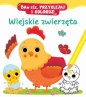 Wiejskie zwierzęta. Baw się, przyklejaj i koloruj! - Federica Iossa, Nathalie Belineau, Nathalie Belineau
