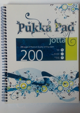 Kołozeszyt PUKKA PAD A4 - niebieski