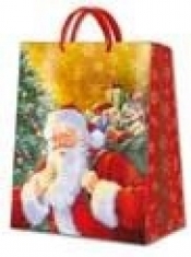 Torba Smiling Santa Claus drukowana medium