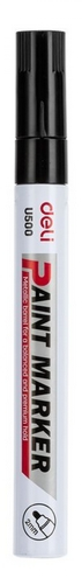 Marker olejowy 2mm - czarny, 1 szt