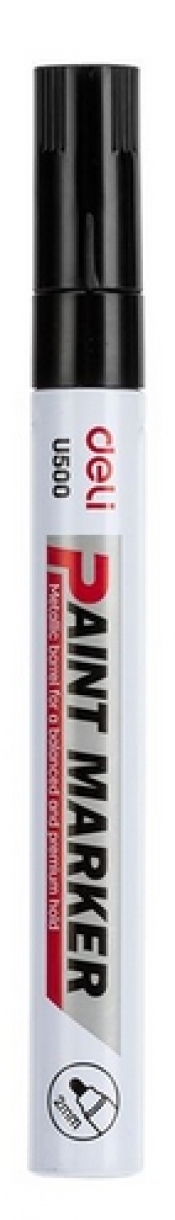 Marker olejowy 2mm - czarny, 1 szt