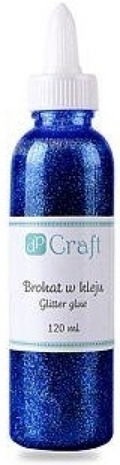 Brokat w kleju, 120 ml - dark blue (DPBK-006)