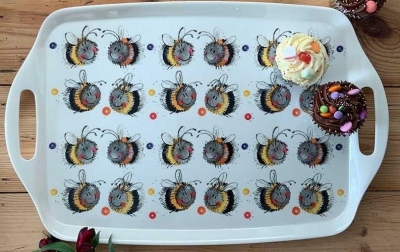 Taca kuchenna duża Szczęśliwe pszczoły