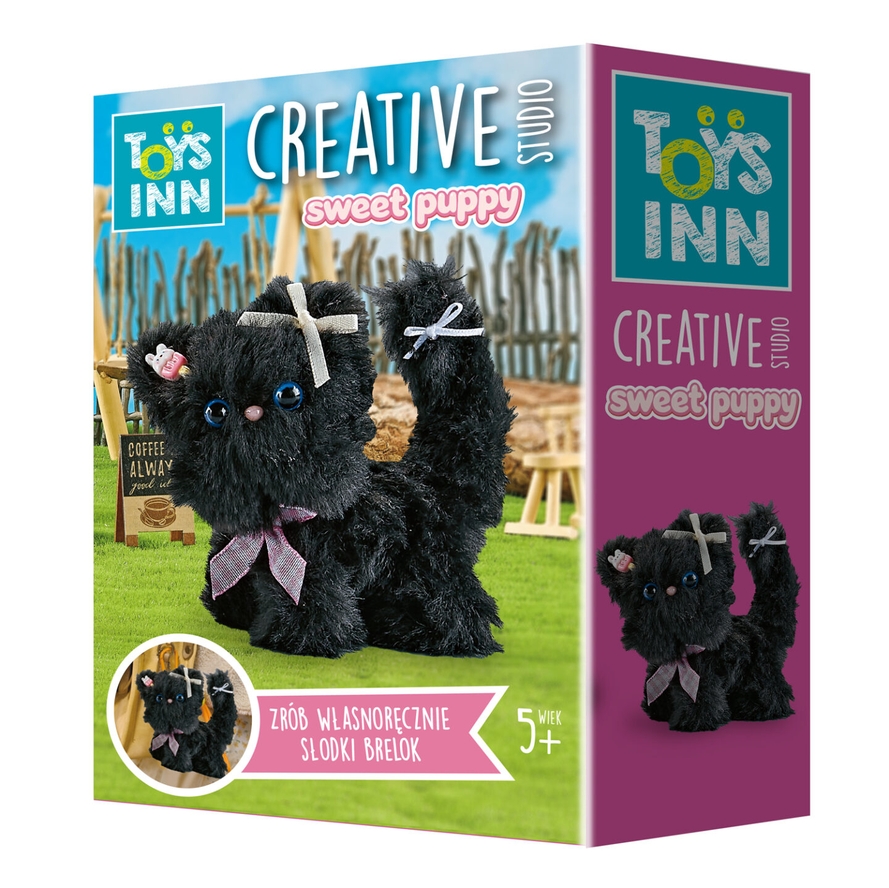 Creative Studio Sweet Puppy - czarny kotek
