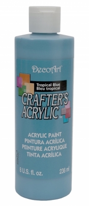 Crafter"s Acrylic tropical blue 236ml