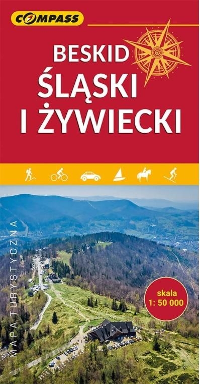 Mapa turystyczna - Beskid Śląski i Żywiecki