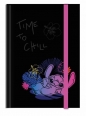 Coolpack, Teczka przestrzenna tekturowa A4 z gumką Disney Black - Stitch (91842PTR)