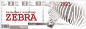 Kalendarz 2023 Biurkowy poziomy Zebra - Opracowanie zbiorowe