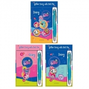 Pamiętnik brokatowy Littlest Pet Shop + długopis (206261)