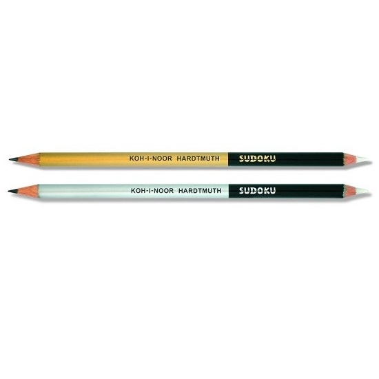 Ołówek grafitowo-gumowy Koh-I-Noor 1350 Sudoku 2B (170103)