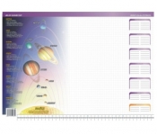 Układ słoneczny - podkład na biurko dla ucznia