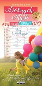 Kalendarz Planer Dobrych myśli 2019