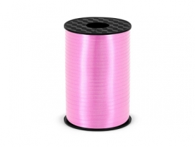 Wstążka Partydeco plastikowa jasny różowy, 5mm/225m różowy jasny 5 mm 225 m (PRP5-081J)