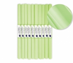 Bibuła marszczona nr 40 limonkowy pastel (10szt)