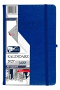 Kalendarz 2027 A5 dzienny Jazz - niebieski