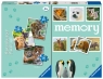 Ravensburger, Puzzle 3w1&Memory 25/36/49: Dzieci Zwierząt (20984) Wiek: