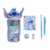 Zestaw akcesoriów szkolnych z piórnikiem Stitch