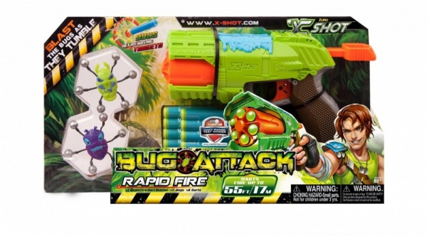 X-SHOT Bug Attack Rapid Fire (XSH4801)