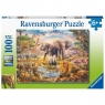  Ravensburger, Puzzle XXL 100: Dzikie zwierzęta (13284)Wiek: 6+