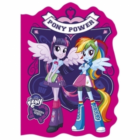 Notes kształtowy A6 Equestria Girls - NKA6EG