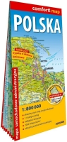 Comfort map Polska 1:800 000 Opracowanie zbiorowe