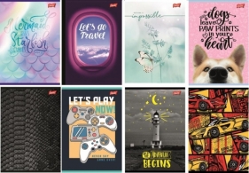 Notatnik A6/100K kratka okładka kredowana (10szt)