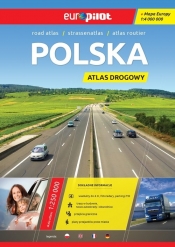 Polska Atlas drogowy z mapą Europy 1:500 000