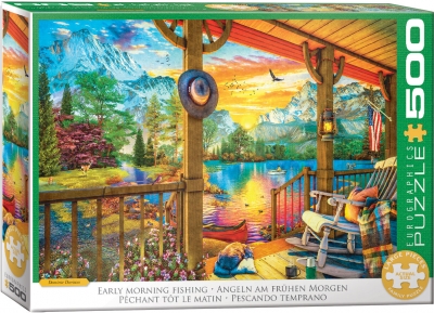 <img src='https://webimage.pl/pics/843/8/d628136658843.jpg' style='height:440px' /> Puzzle 500 Early morning fishing 6500-5884