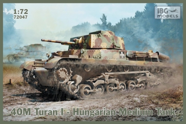 40M Turan I Hugarian Medium Tank (72047)