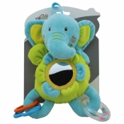 Grzechotka z dodatkami New Baby Słonik 23 cm (4839a)