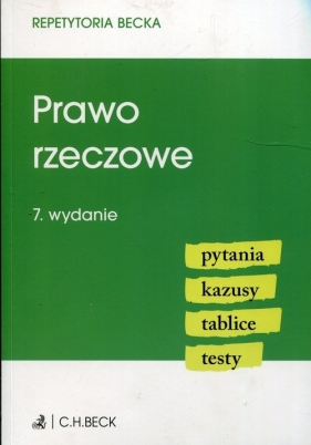 Prawo rzeczowe - Baran Arkadiusz, Górecki Wojciech, Grzesik Kamil