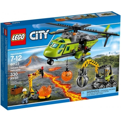 LEGO Wulkan helikopter dostawczy (60123)