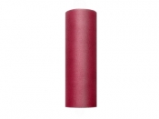 Tiul gładki bordo 0,15x9m