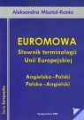 Euromowa Słownik terminologii Unii Europejskiej angielsko polski polsko Misztal-Kania Aleksandra