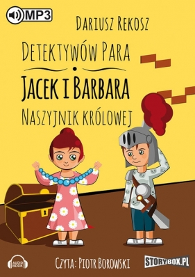 Detektywów para - Jacek i Barbara. Naszyjnik królowej (Audiobook) - Rekosz Dariusz