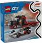 LEGO City Ciężarówka F1 z bolidem Audi F1 60493