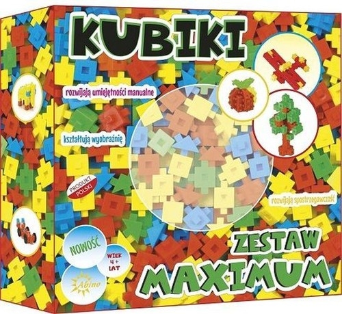 Kubiki Zestaw Maximum 199 elementów