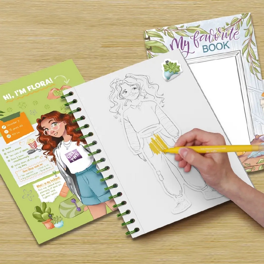 Zestaw kreatywny - Flora (300955)