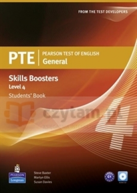 PTE General Skills Booster 4 SB with CD - Susan Davies, Martyn Ellis