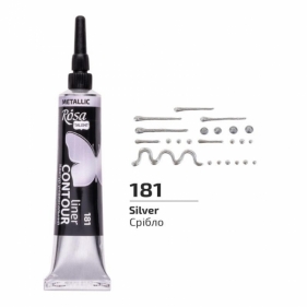 Farba aktylowa konturowa universal silver 20ml