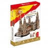 Puzzle 3D: Katedra de Santiago de Compostela - Zestaw XL (MC184H)