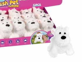 Piesek pluszowy kręcący ogonkiem