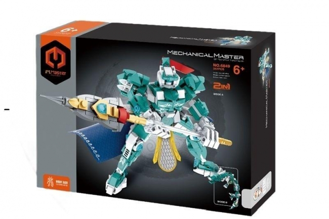 Klocki Robot Tygrys 2w1 357el