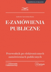 E-Zamówienia publiczne - Gawrońska-Baran Andrzela