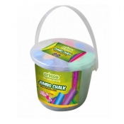 Kreda kolorowa Jumbo w wiaderku, 20 szt. (CR301PB20)