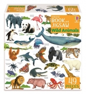 Usborne Book and Jigsaw Wild Animals - Smith Sam