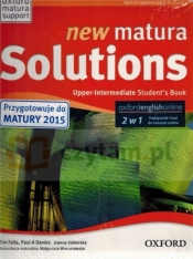 Matura Solutions New 2Ed Upper-Inter SB&Exam Brochure +Online Workbook PL - Paul A. Davies, Tim Falla, Joanna Sobierska