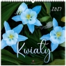 Kalendarz 2027 wieloplanszowy 33x33cm Kwiaty