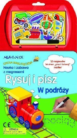 Rysuj i pisz. W podróży. MAGNIX Szkoła Małej Pszczółki